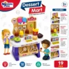 Dessert Mart Ice Cream & Dessert Shop Play Set 19 PCS Pretend Food Toy for Kids Dessert Mart Ice Cream & Dessert Shop Play Set 19 PCS Pretend Food Toy for Kids
