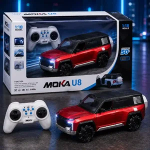 MOKA U8 remote control car with LED lights and rechargeable battery