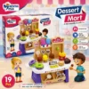 Dessert Mart Ice Cream & Dessert Shop Play Set 19 PCS Pretend Food Toy for Kids Dessert Mart Ice Cream & Dessert Shop Play Set 19 PCS Pretend Food Toy for Kids