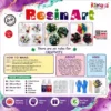 DIY Resin Art Kit with Epoxy Resin Silicone Moulds Dried Flowers and Craft Accessories for Creative Projects